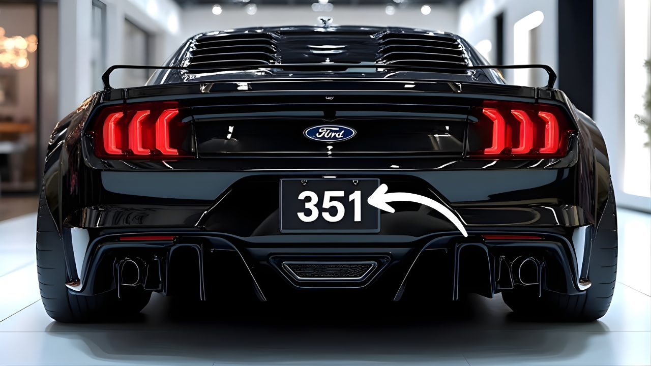 Ford Mustang Boss 351 2026